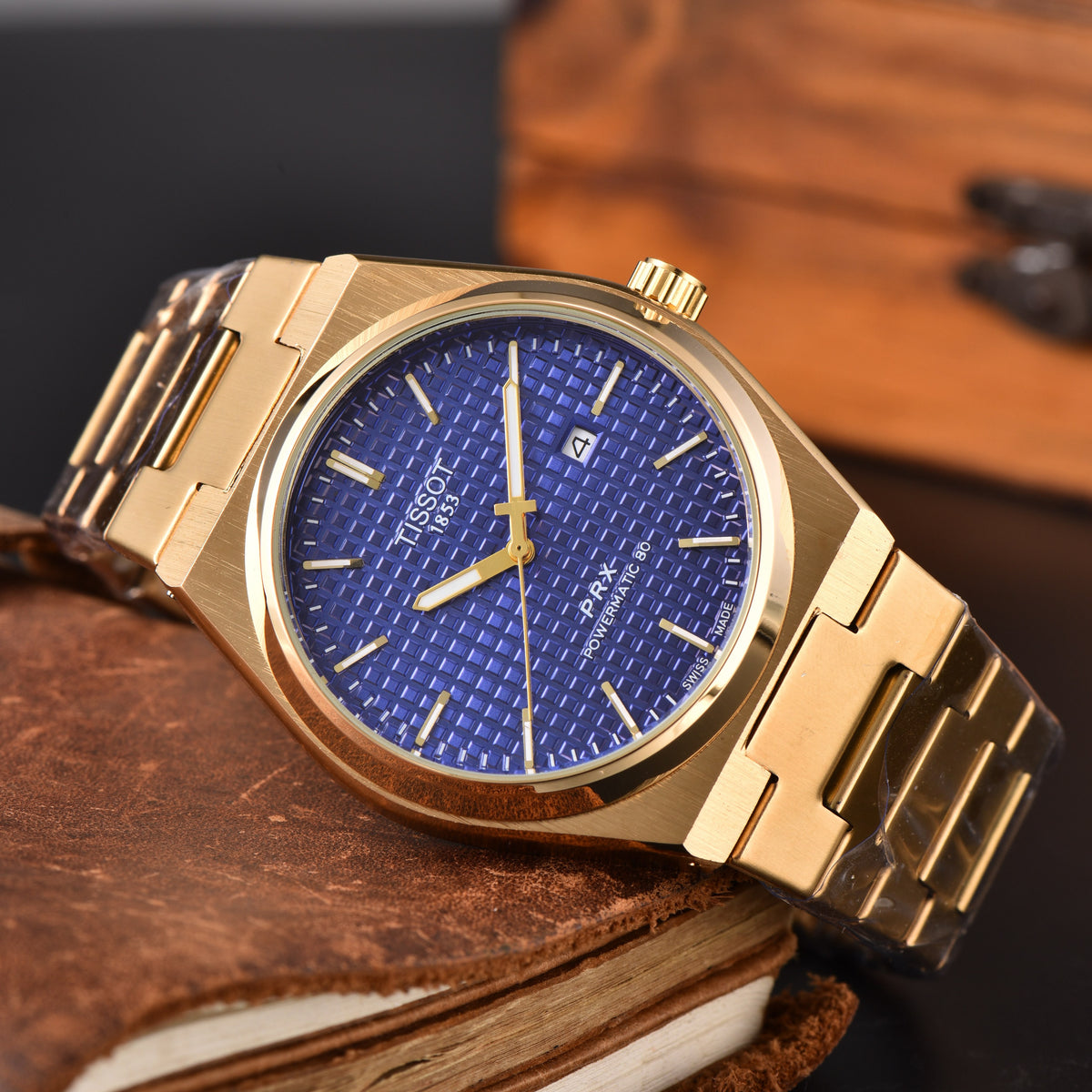 Tissot PRX Powermatic 80 – Gold Blue