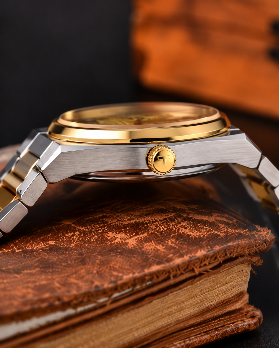 Tissot PRX Powermatic 80 – Two-Tone Gold