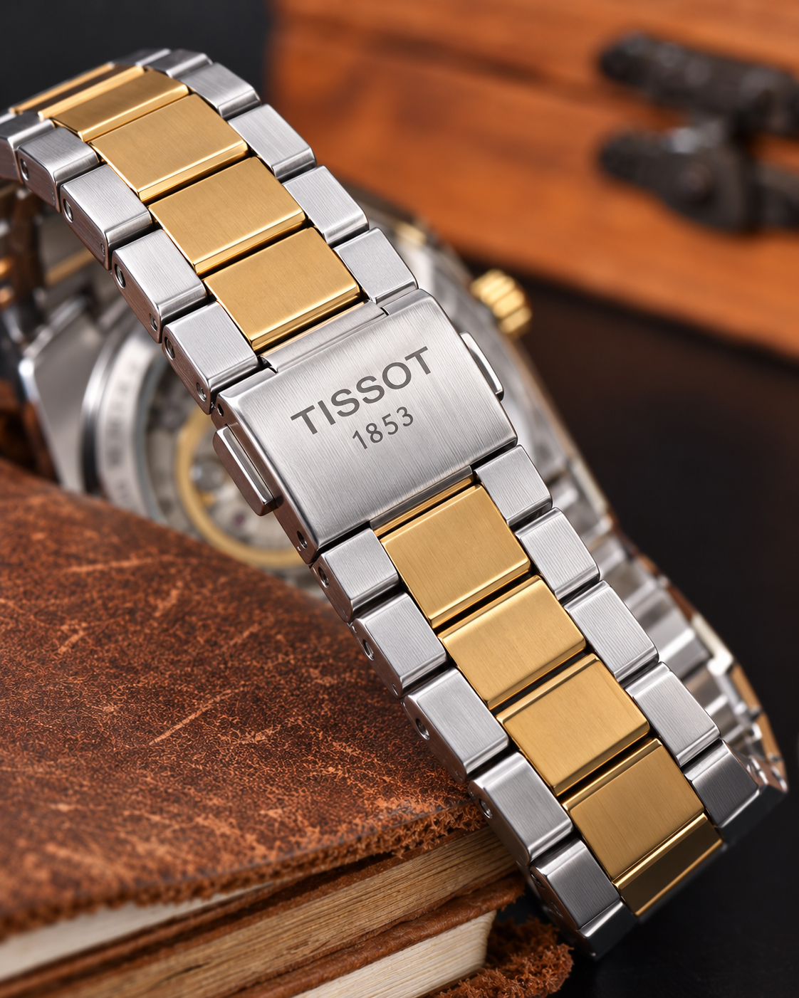 Tissot PRX Powermatic 80 – Silver Gold Black